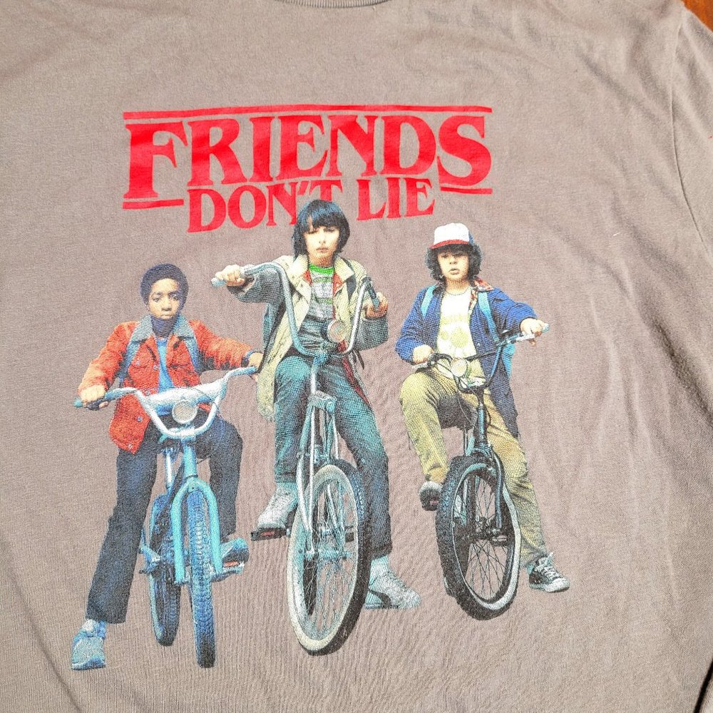 Stranger Things Long Sleeve, Small T-Shirt